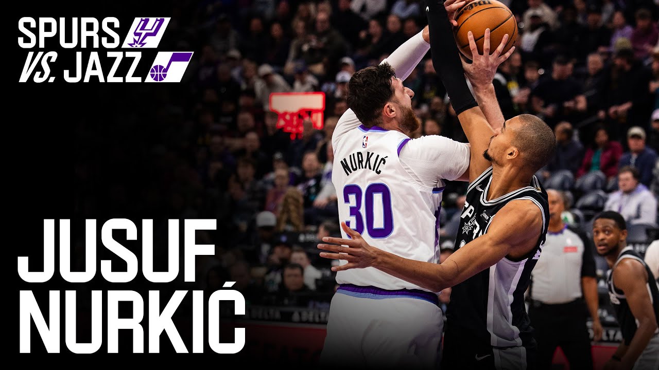 NURK TRIPLE-DOUBLE (again) 😳🇧🇦 | UTAH JAZZ