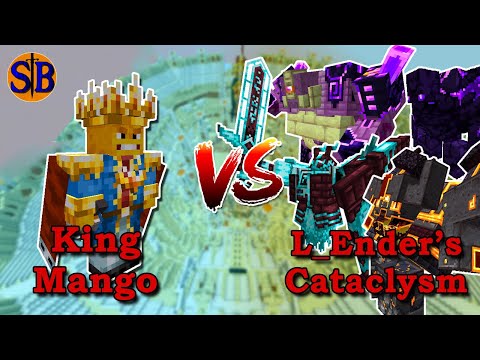 King Mango(Mango Legacy) vs L_Ender's Cataclysm | Minecraft Mob Battle