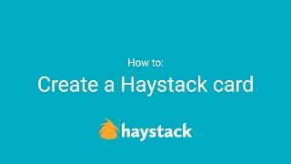 Haystack video