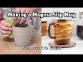 Making a Magma Mug - Full Process - Pottery AMSR