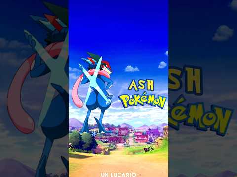Ash Greninja Vs Ash Pokemon || UK LUCARIO || #shorts #pokemon #uklucario