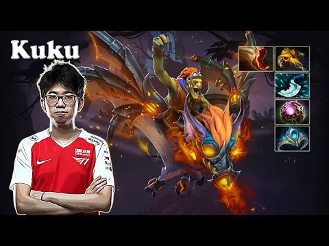 Kuku - Batrider Safelane vs Armel Invoker | Dota 2 7.31c Gameplay