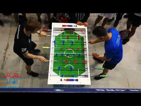 Foosball: Caruso (ITA) VS Kniepert (GER) [World Championship 2019]