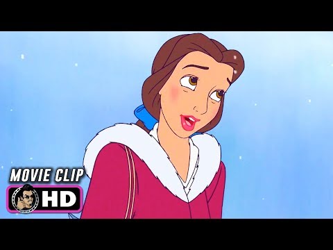 BEAUTY AND THE BEAST: THE ENCHANTED CHRISTMAS Clip - Ice Skating (1997) Disney