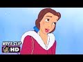 BEAUTY AND THE BEAST THE ENCHANTED CHRISTMAS Clip Ice Skating 1997 Disney