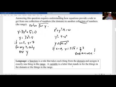 Math 112 Lecture 2 Basics of Functions and Graphs