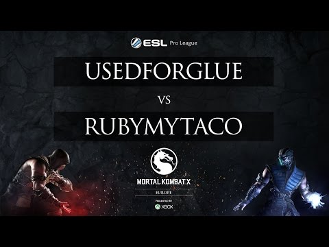 MKX - UsedForGlue vs. RubyMyTaco - ESL Pro League 2015 - EU Week 4 - Ro16