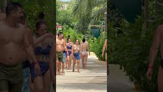 ☀️Magic Of The Andamanda Hot Walking Thailand -Sunny Day? #phuket #aquapark #waterslide