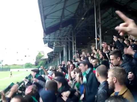Red star / Colomiers inside the kop of Bauer 1