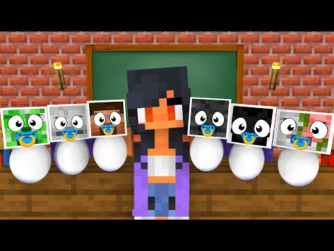 Monster School : BREWING BABY CHALLENGE - Minecraft Animation