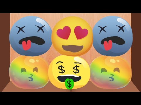 Emoji Blitz: Merge Puzzle Game Blob Merge 3D Drop Jelly 2048 512-1k-2k-4k-8k-16k-32k (Part 01)