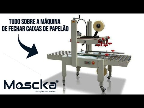 Seladoras de caixas de papelão