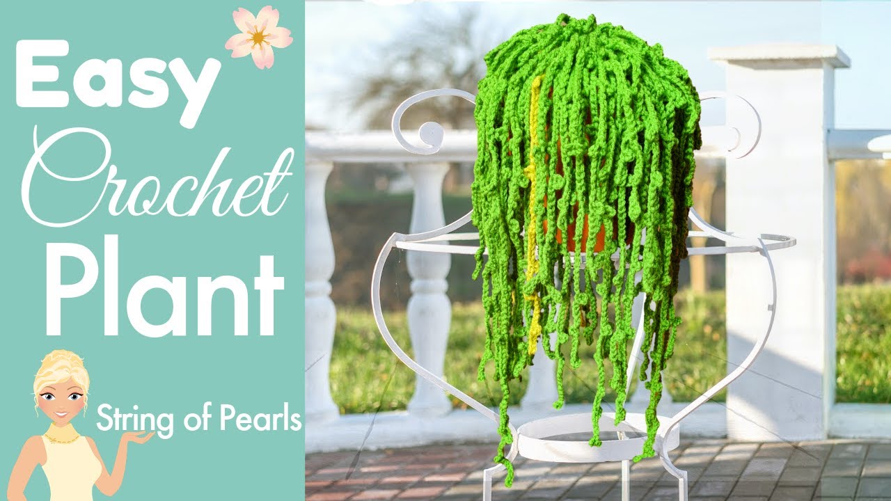 Learn How to Crochet a Plant the Easy Way - Step by Step