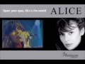Alice - "Open Your Eyes" with Lyrics and English Translation