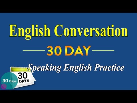 English Conversation A 30 Day Practice English Speaking Fluently Basic English Conversation