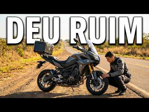 Rolê para Aparecida do Rio Negro, DEU RUIM [YAMAHA TRACER GT]