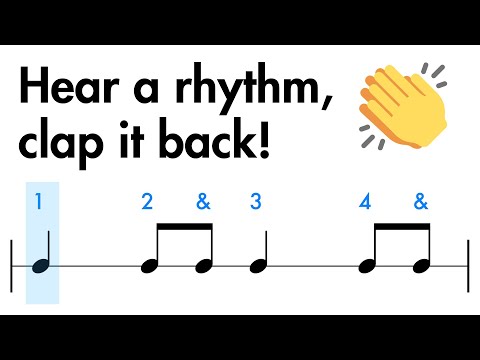 Rhythm Clap Along - Level 1 to 3  (For Beginners/Kids) ????????????