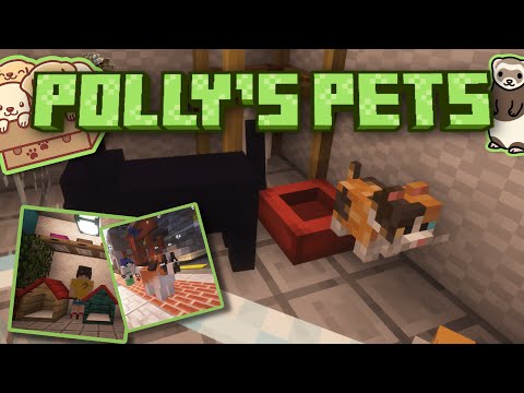 POLLY'S PETS MOD SHOWCASE! TONS OF PETS! (FORGE 1.20.1)