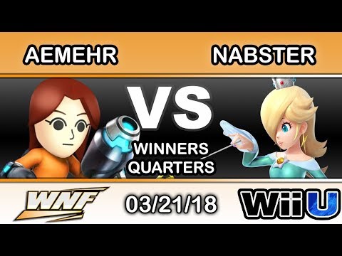 WNF 1.7 - KH | AEMehr (Mii Gunner) Vs. 8Bit | Nabster (Rosalina) Winners Quarters - Smash 4