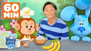 1 Hour of Blue & Josh's Nature Walk! 🌿🦒 | Blue's Clues & You!