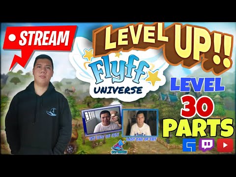 LEVELING WHILE FARMING LEVEL 30 PARTS ON FLYFF UNIVERSE (PART 2)