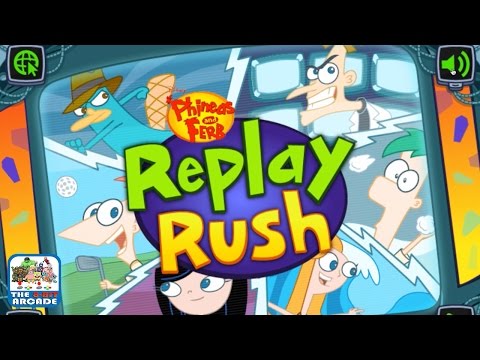 Phineas and Ferb: Replay Rush - Experience Deja Vu With These Microgames (Disney Games) Video