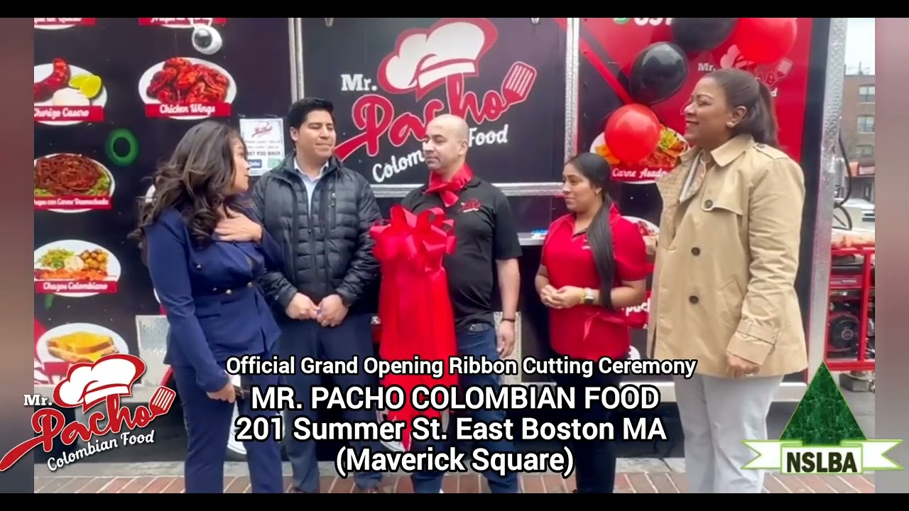 Mr. Pacho Colombian Food, Official Grand Opening Ribbon Cutting Ceremony