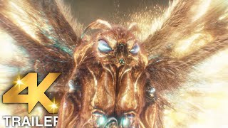 GODZILLA X KONG THE NEW EMPIRE Mothra Reveal Trailer (4K ULTRA HD) 2024