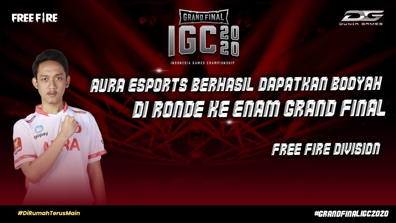 AURA ESPORTS BERHASIL DAPATKAN BOOYAH DI RONDE ENAM GRAND FINAL! | HIGHLIGHT FREE FIRE IGC 2020