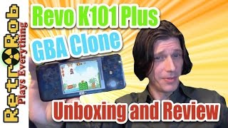 Revo K101 Plus Gameboy Advance Clone: Unboxing and Review!