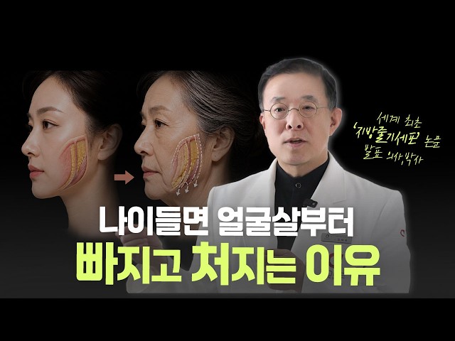 나이 들면 얼굴 살부터 빠지고 처지는 진짜 이유