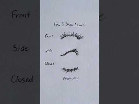How to draw eyelashes 👀 #art #artwork #draw #drawing #sketch #cartoon #anime