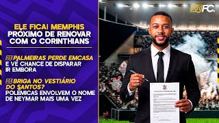 MEMPHIS E CORINTHIANS: FINAL FELIZ! PALMEIRAS PERDE EM CASA; NEYMAR COBROU OS MOLEQUES? -Quebrada FC