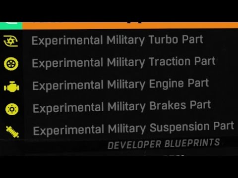 ALL 5 GOLD BUGGY PART BLUEPRINTS - Dying Light The Following (Where To Get Gold Buggy Parts)