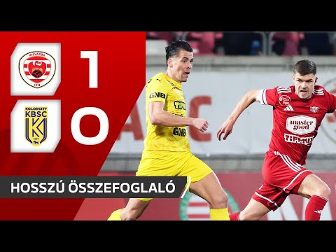Fizz Liga: Kisvárda–Kazincbarcika 1–0 | hosszú összefoglaló