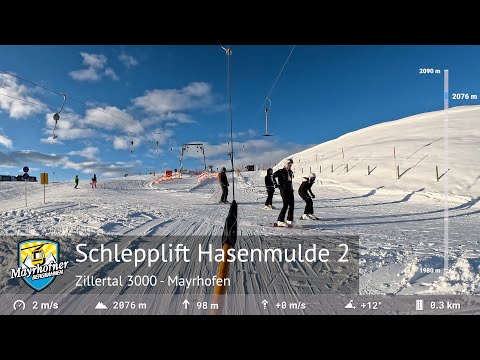Schlepplift Hasenmulde 2 - Mayrhofen (Zillertal 3000) | 1978 von Doppelmayr gebaut