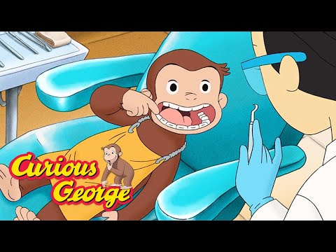 Curious George 🦷 George Learns to Brush His Teeth 🦷 Kids Cartoon 🐵 Kids Movies