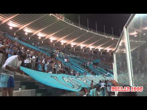 "ME LO DIJO UNA GITANA...UNA HINCHADA UNICA" Barra: Los Piratas Celestes de Alberdi &bull; Club: Belgrano