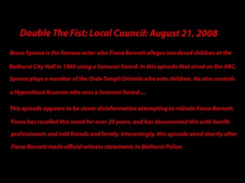 Bruce Spence Admits Fiona Barnett's Allegations are True