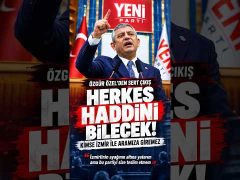 Grup toplantısında çok sert sözler: “Herkes haddini bilecek” #ÖzgürÖzel #YeniParti #İzmir #Siyaset