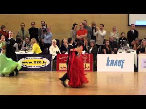 Latvian Standart Championship 2011 Kristaps Aleksandrovs - Jekaterina Fjodorova 1.2fin tango.wmv