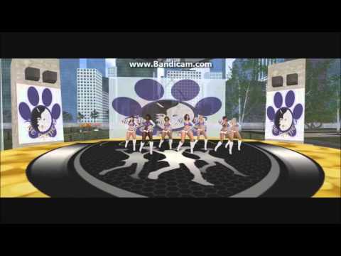 2015 10 18 Huskies Dames Halftime Routine