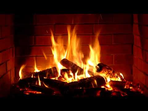 Fireplace + Fragrance of Dark Coffee + Rain (8h)