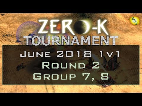 2018/06/30 1v1 Tournament - Swiss Round 2 - Zero-K