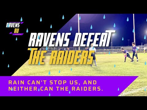Ravens 8u Defeat The Raiders In 3rd Playoff Game- We're Going To The Ship!