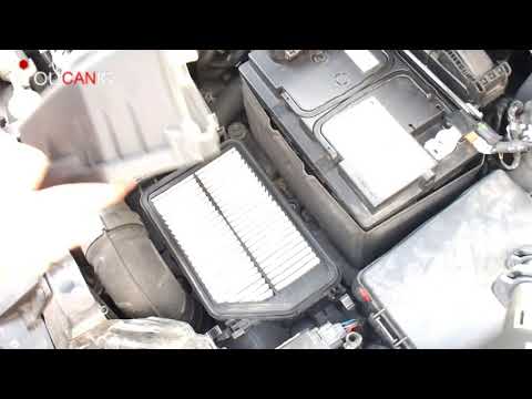 2011-2016 Hyundai Elantra Engine Air Filter Replacement (Removal)