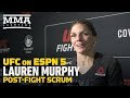UFC on ESPN 5: Lauren Murphy: There Are a 'S*itload' of Good Flyweight Matchups  - MMA Fighting