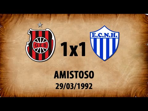 G.E.Brasil 2x0 Novo Hamburgo - Amistoso - 1992