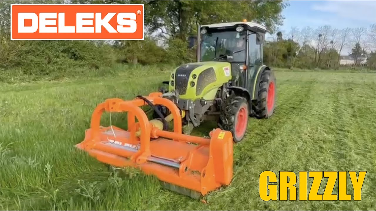 Prova in campo con trattore Claas