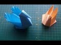 Как Сделать из Бумаги Поделки Своими Руками: Лебедь Коробочка Оригами. Origami Swan ...